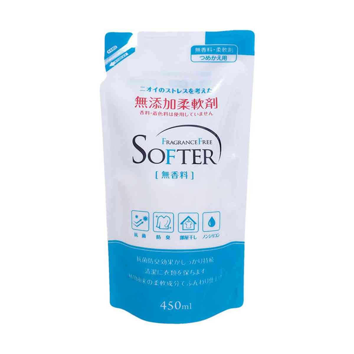Kaneyo Additive-Free Fabric Softener Refill 450ml