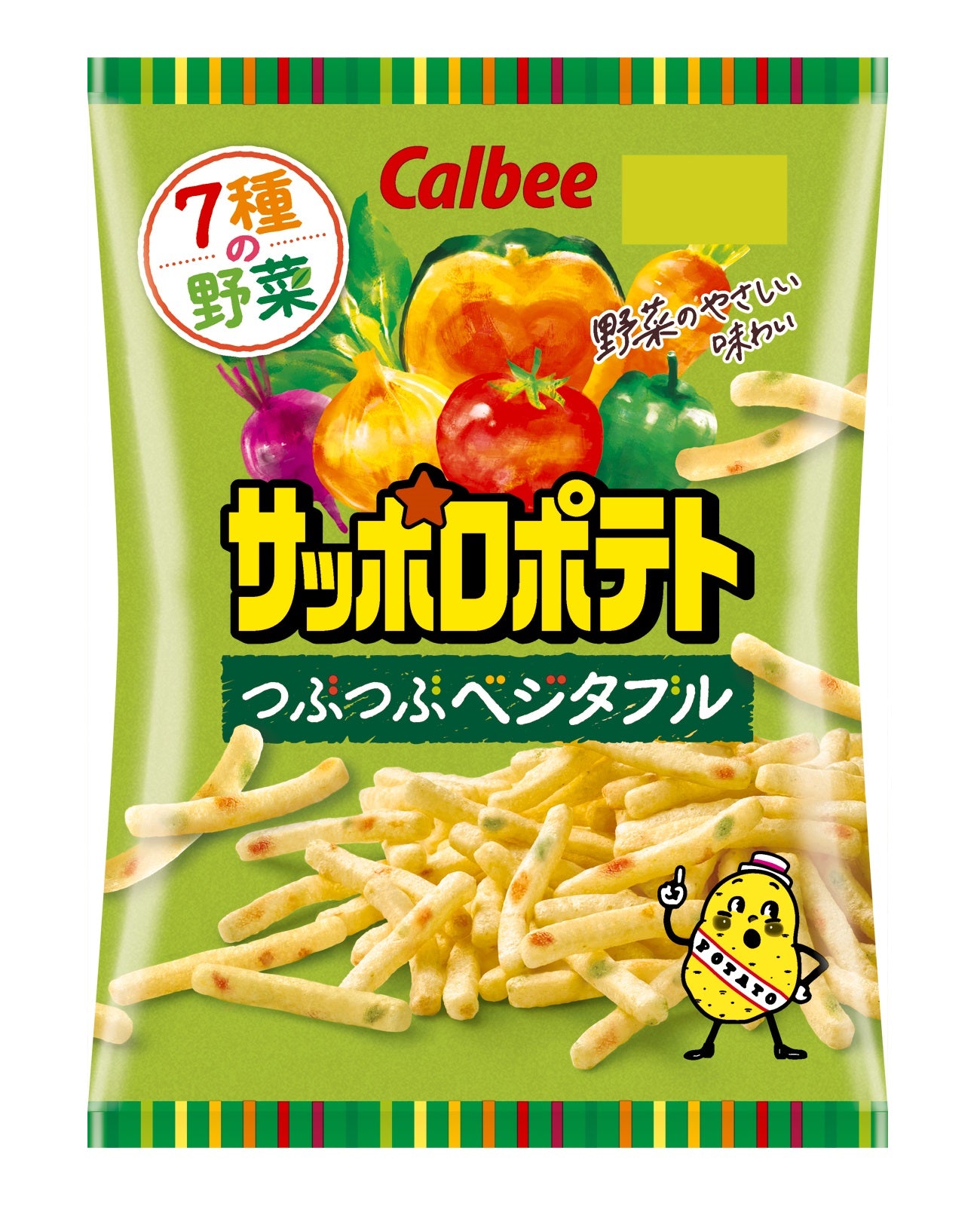 Calbee Sapporo Potato Chunky Vegetable 72g