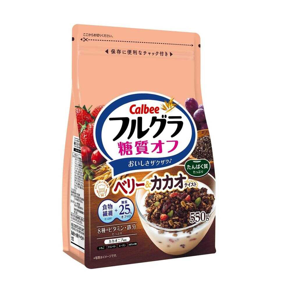 Calbee Full Granola Low Sugar Berry & Cocoa Flavor 1 Piece