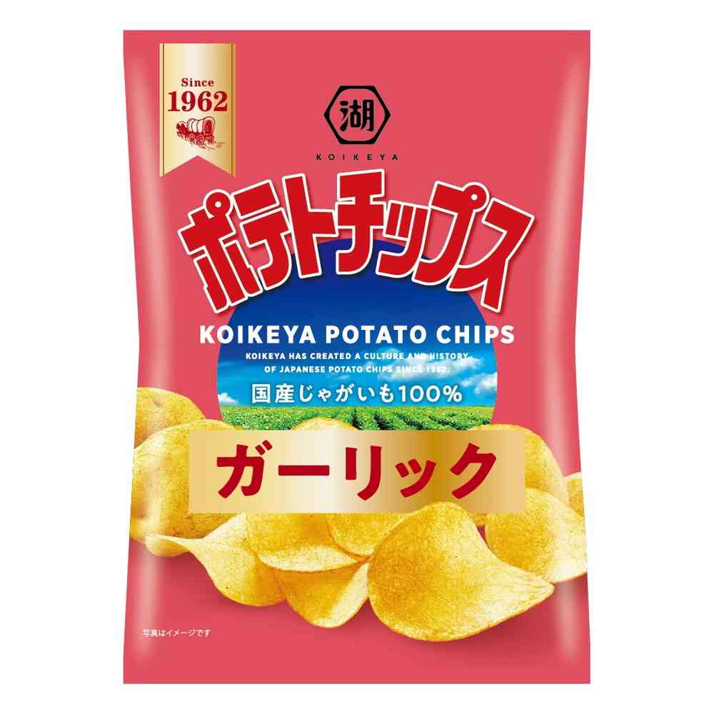 Koikeya Potato Chips Garlic 50g