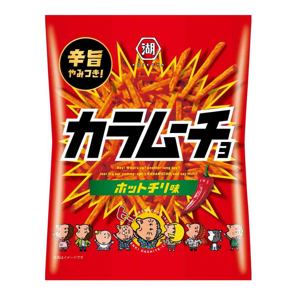 Koikeya Stick Calbee Hot Chili Flavor 90g