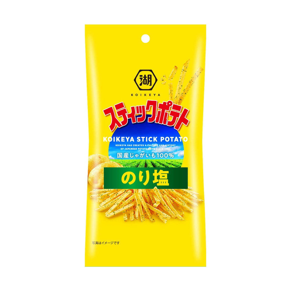 Koikeya Slim Bag Stick Potato Seaweed Salt 34g