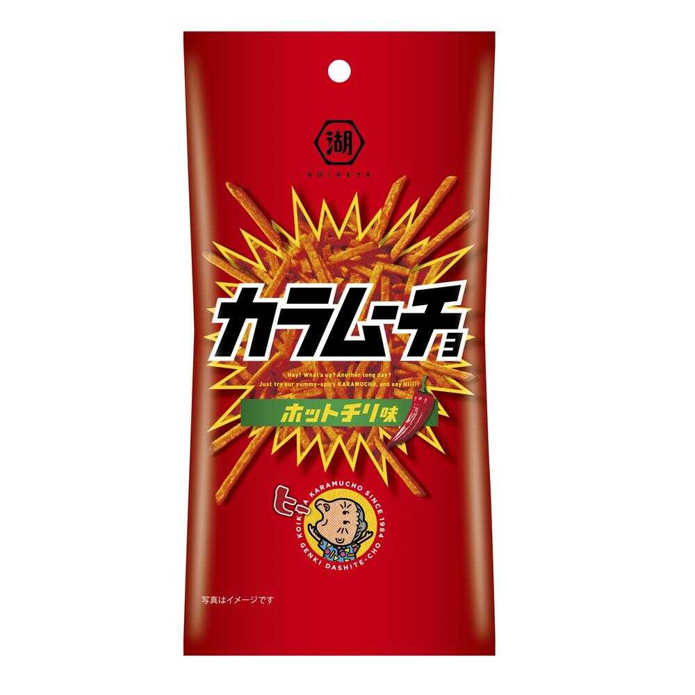 Koikeya Slim Bag Stick Calamucho Hot Chili Flavor 34g