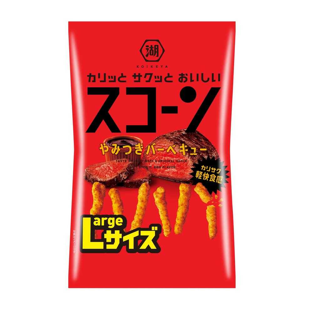 Koikeya Large Size Scone Addictive Barbecue 170g
