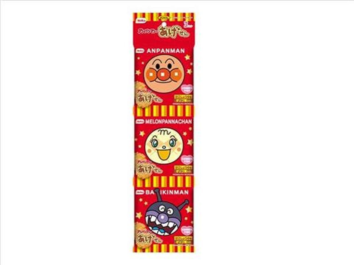 Kuriyama Rice Crackers 3P Anpanman Fried Crackers 45g