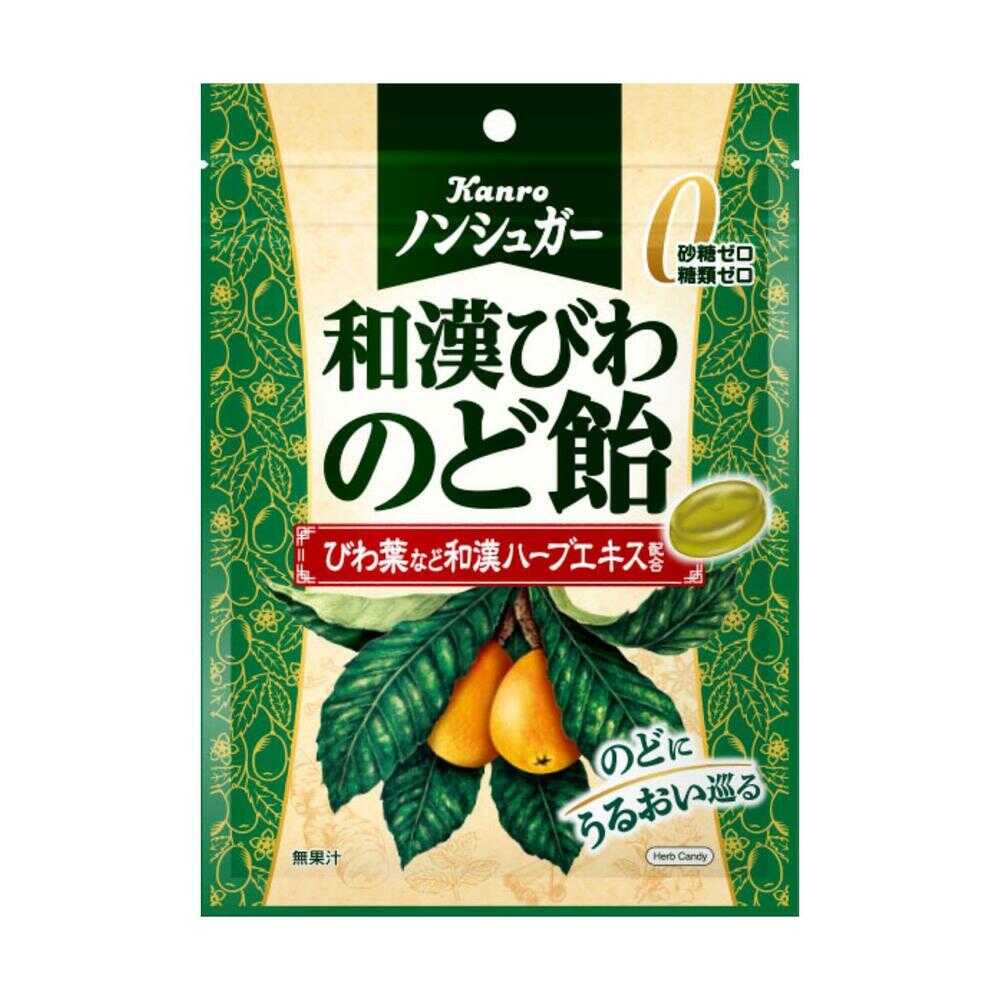 Kanro Sugar-Free Loquat Throat Candy 80g