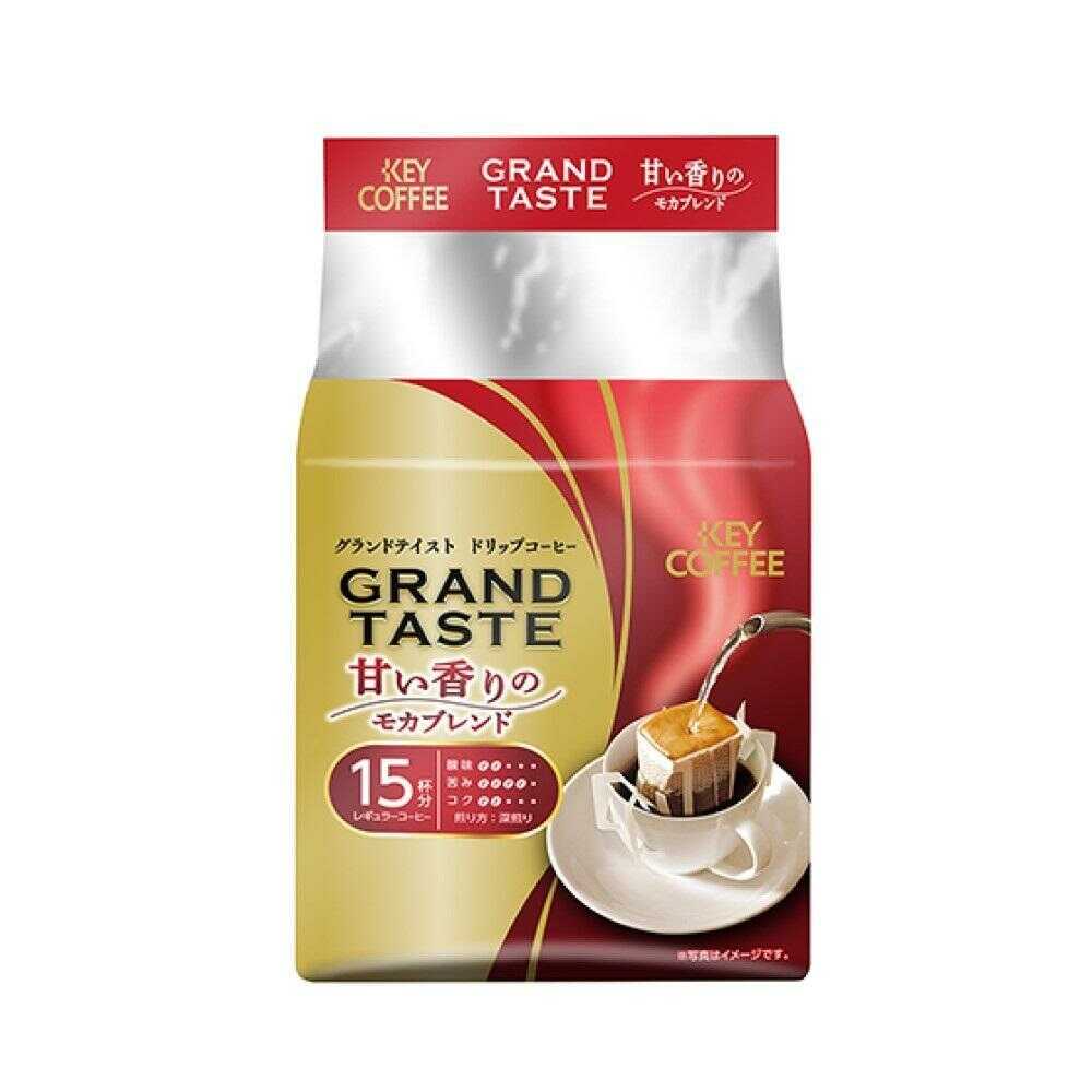 KEY Drip Bag Grand Taste Sweet Aroma Mocha Blend (15 Servings)