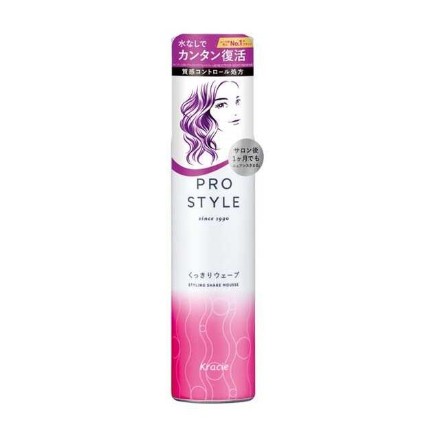 Kracie Home Products Pro Style Clear Wave Foam 150g