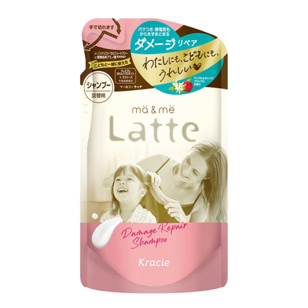 Ma & Me Latte Damage Repair Shampoo Refill 360mL