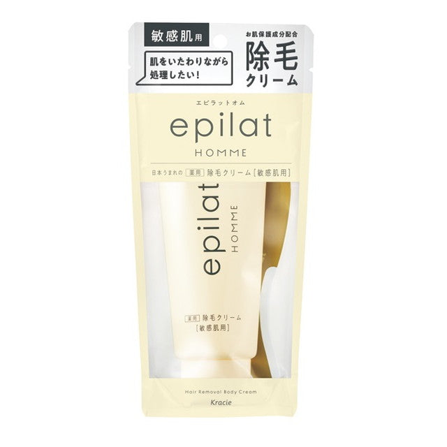 Epilat Homme Medicated Hair Removal Cream for Sensitive Skin 150g