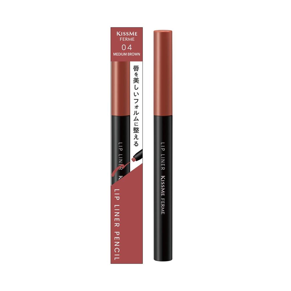 Kiss Me Ferm Lip Liner N 04 0.18g