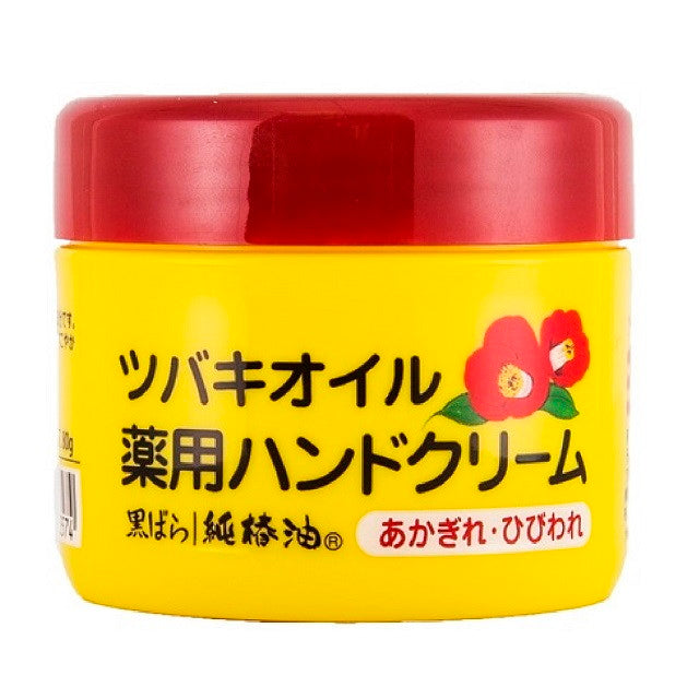 Kurobara Honpo Tsubaki Oil Medicinal Hand Cream 80g