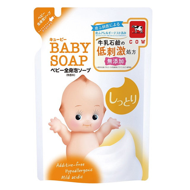 Cow Brand Soap Kewpie Moisturizing All-in-One Baby Soap Foam Type Refill 350ml