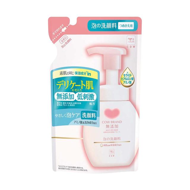 Cow Brand Milk Soap Additive-Free Foaming Cleanser Refill