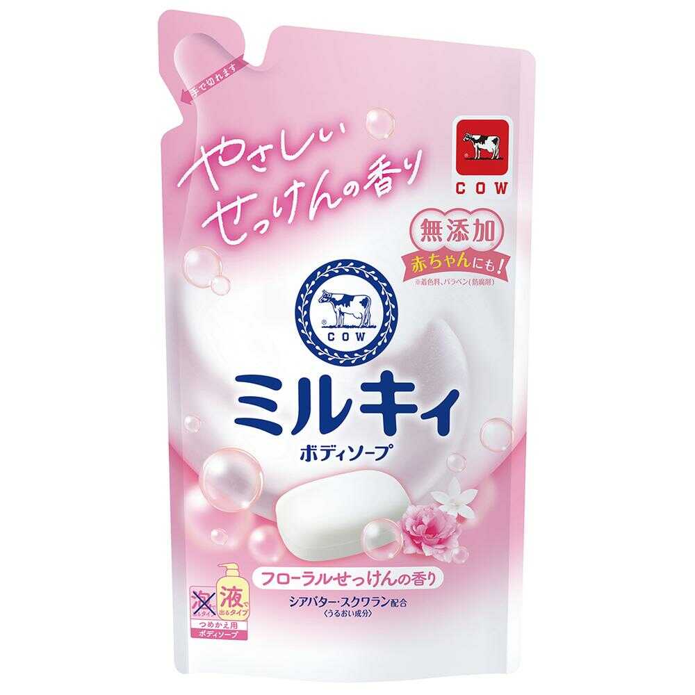Milky Body Soap Floral Soap Scent Refill 360ml
