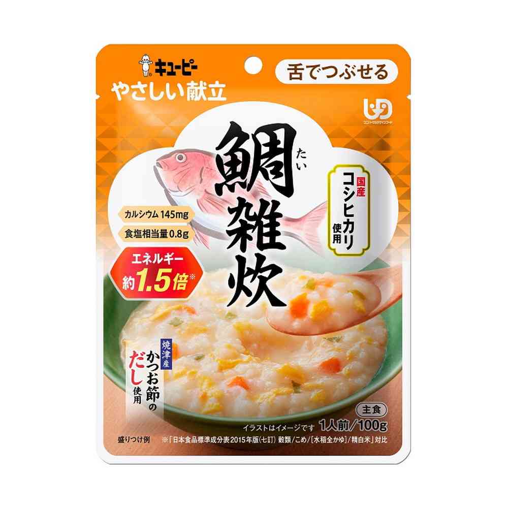 Kewpie Gentle Menu Sea Bream Rice Porridge [Easily Mashable] 100g