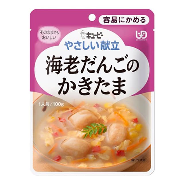 Gentle Menu Y1-6 Shrimp Dumpling with Egg Soup 100g
