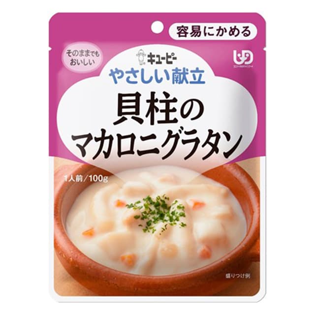 Kewpie Gentle Menu Scallop Macaroni Gratin 100g