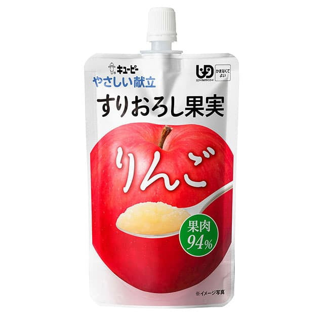 Kewpie Gentle Menu Y4-11 Grated Fruit Apple 100g