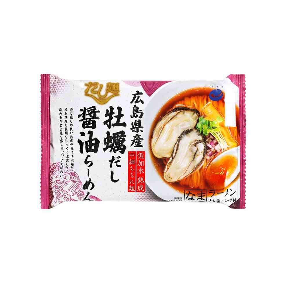 Create Dashi Noodles Hiroshima Oyster Dashi Soy Sauce Ramen 304g