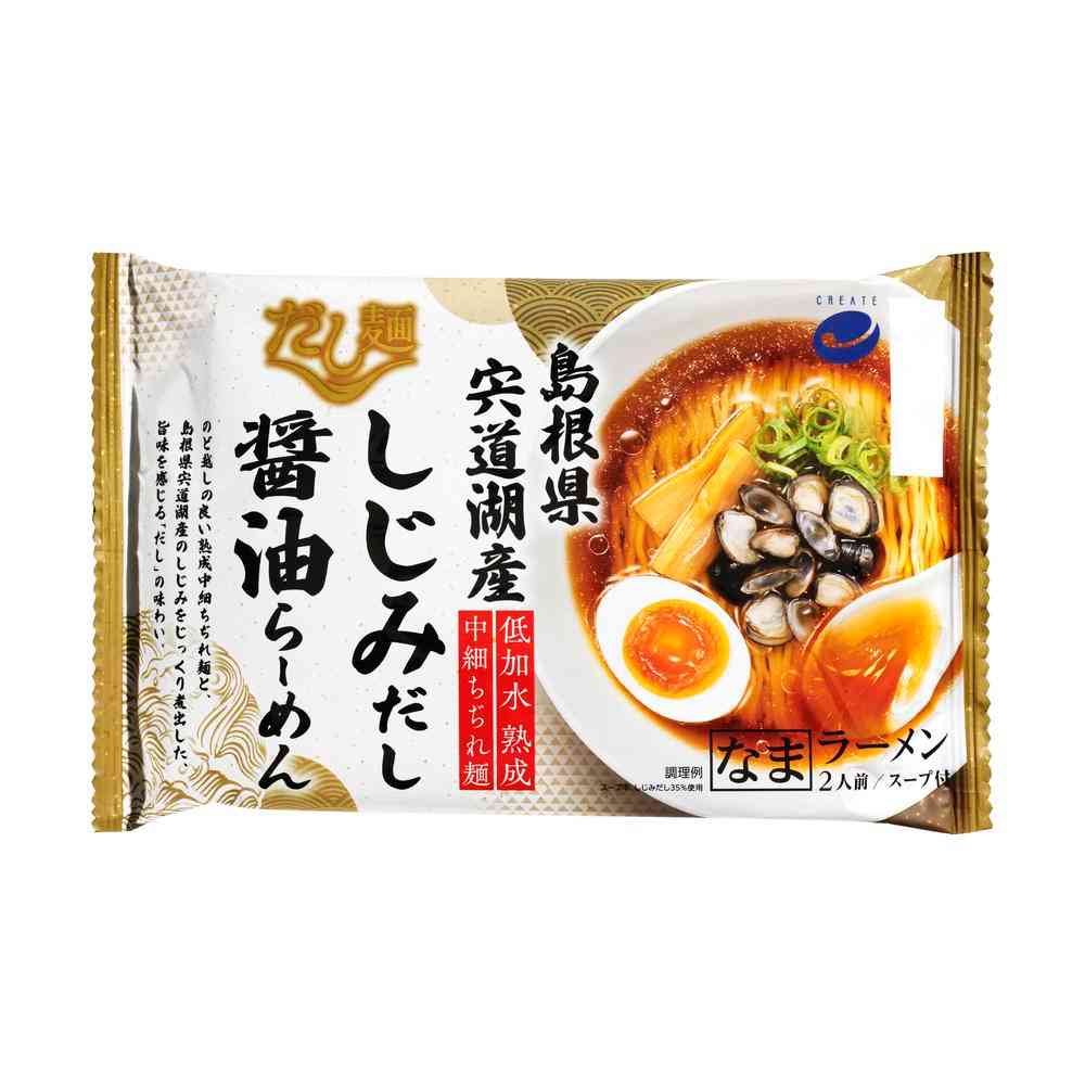 Create Dashi Noodles Shimane Shijimi Dashi Soy Sauce Ramen 312g