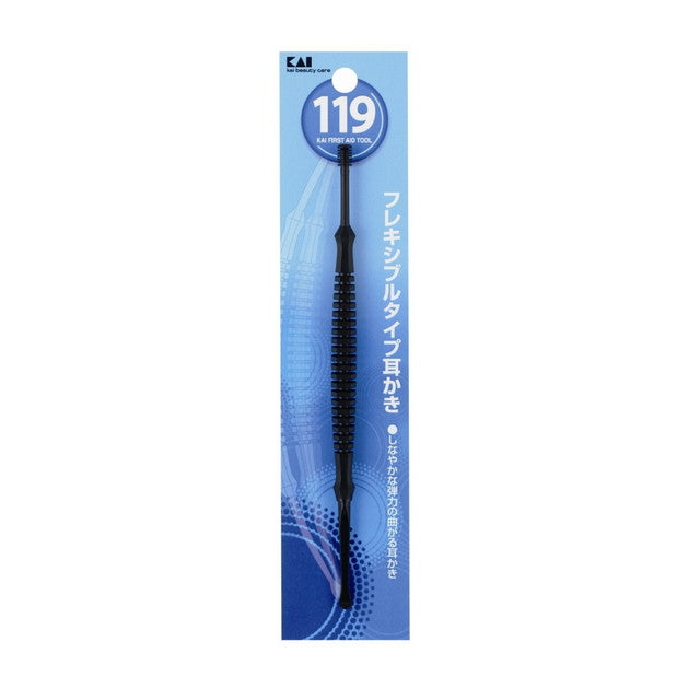 Kai Industries 119 Flexible Type Ear Pick Black
