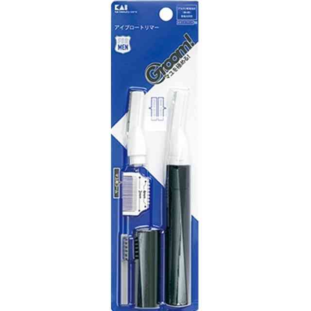 KAI HC3000 Groom! Eyebrow Trimmer with Comb 1-Pack