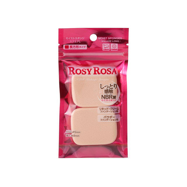 Rosy Rosa Moist Sponge 2P Square L