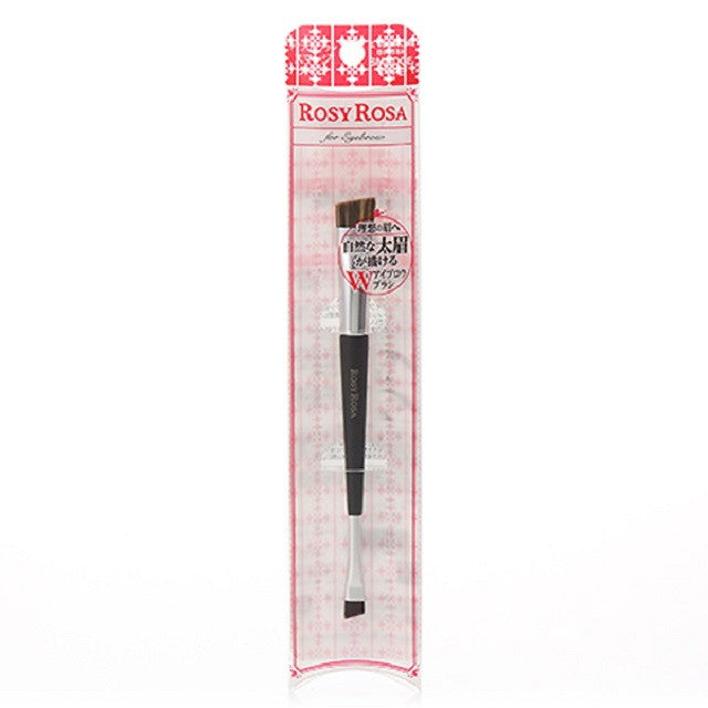 Rosy Rosa Double-Ended Eyebrow Brush Smudge Type