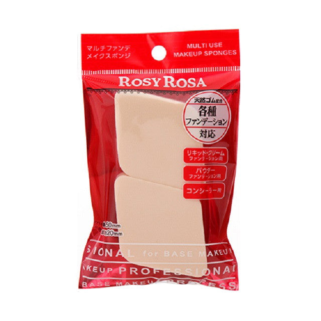 Rosy Rosa Multi Foundation Makeup Sponge 2P