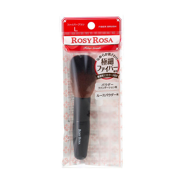 Rosy Rosa Fiber Brush L Size 1 Piece