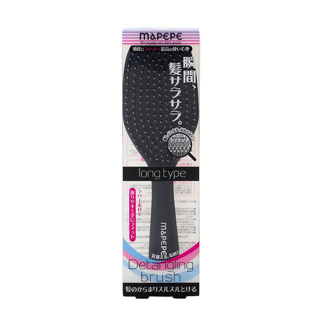 Mappepe Detangling Brush Long Black 1 Piece