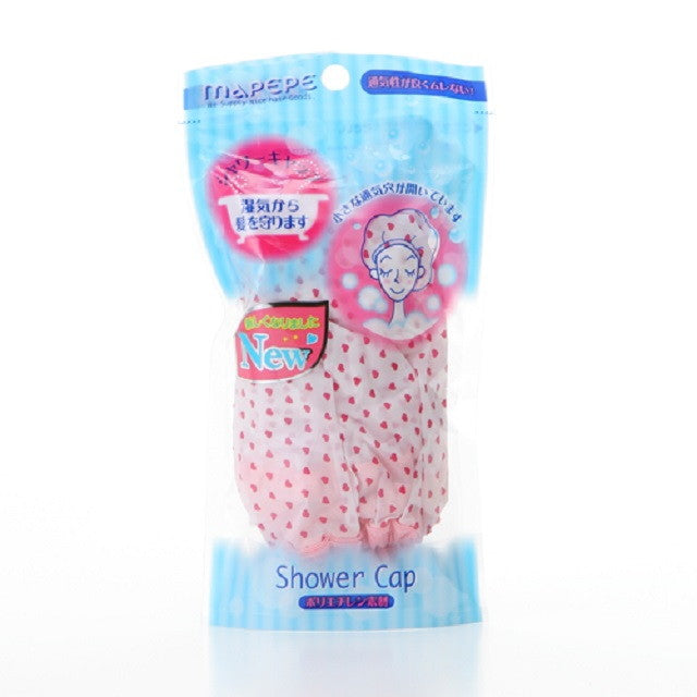 Mapepe Shower Cap Heart Pink