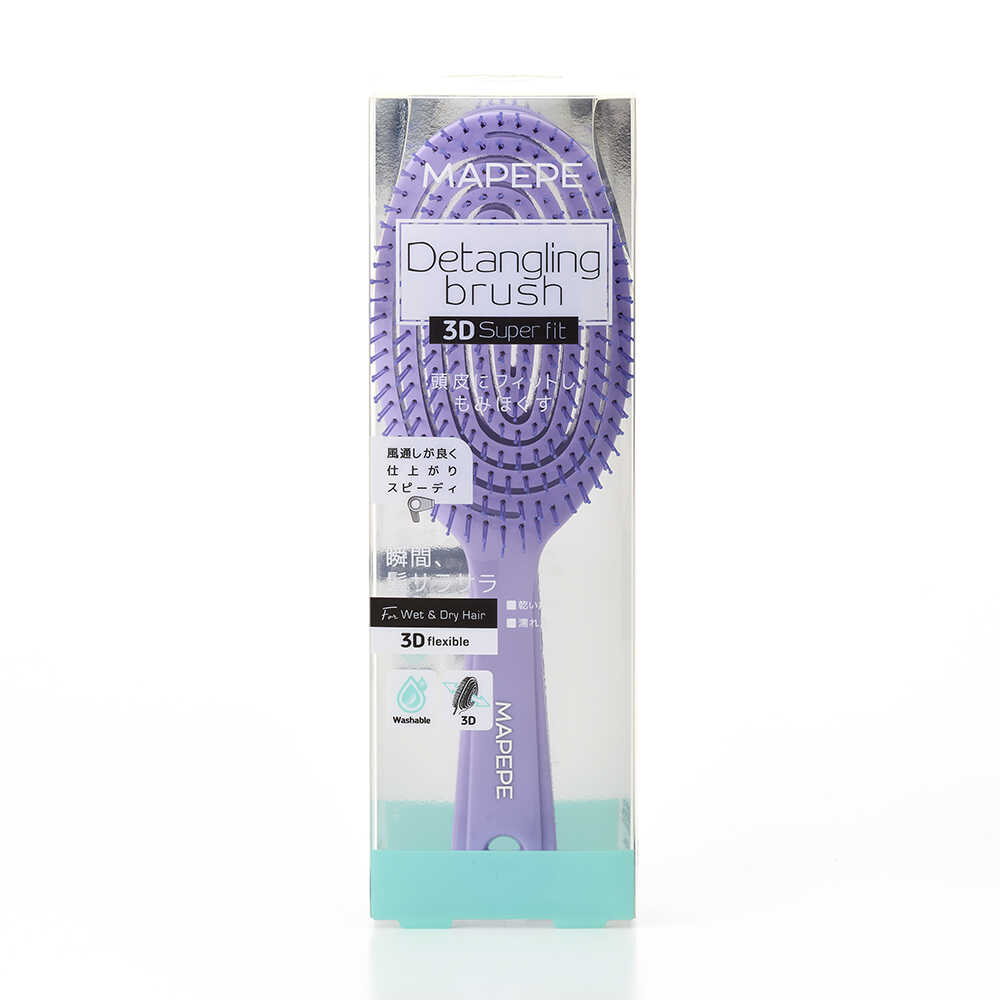 Mappepe Detangling Brush 3D Super Fit 1 Piece