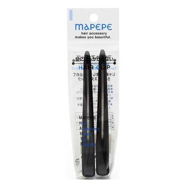 Mapepe Curl Clips L Black 2 Pieces
