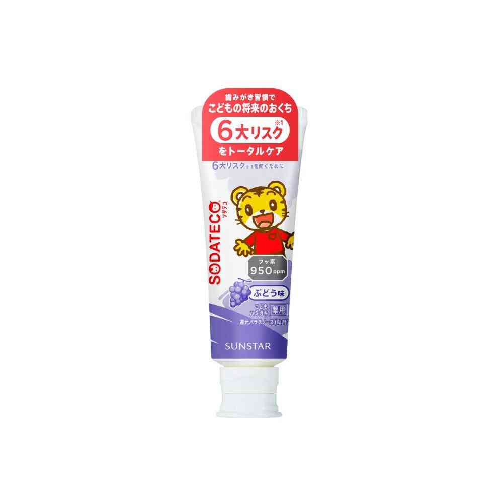 Suntory Sodateco Children's Toothpaste Grape 70g