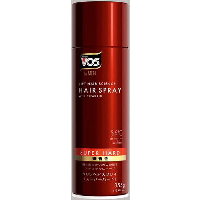 VO5 for MEN Hair Spray [Super Hard] Lightly Scented 355g