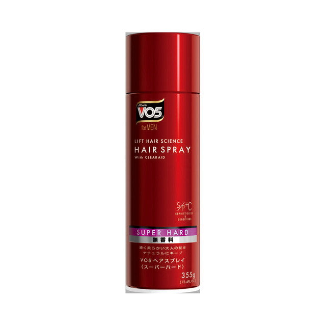 Sunstar VO5 Hair Spray for Men Super Hard Unscented 355g