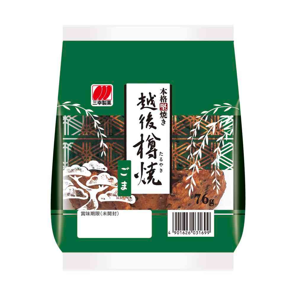 Sankyo Echigo Barrel Baked Sesame 76g