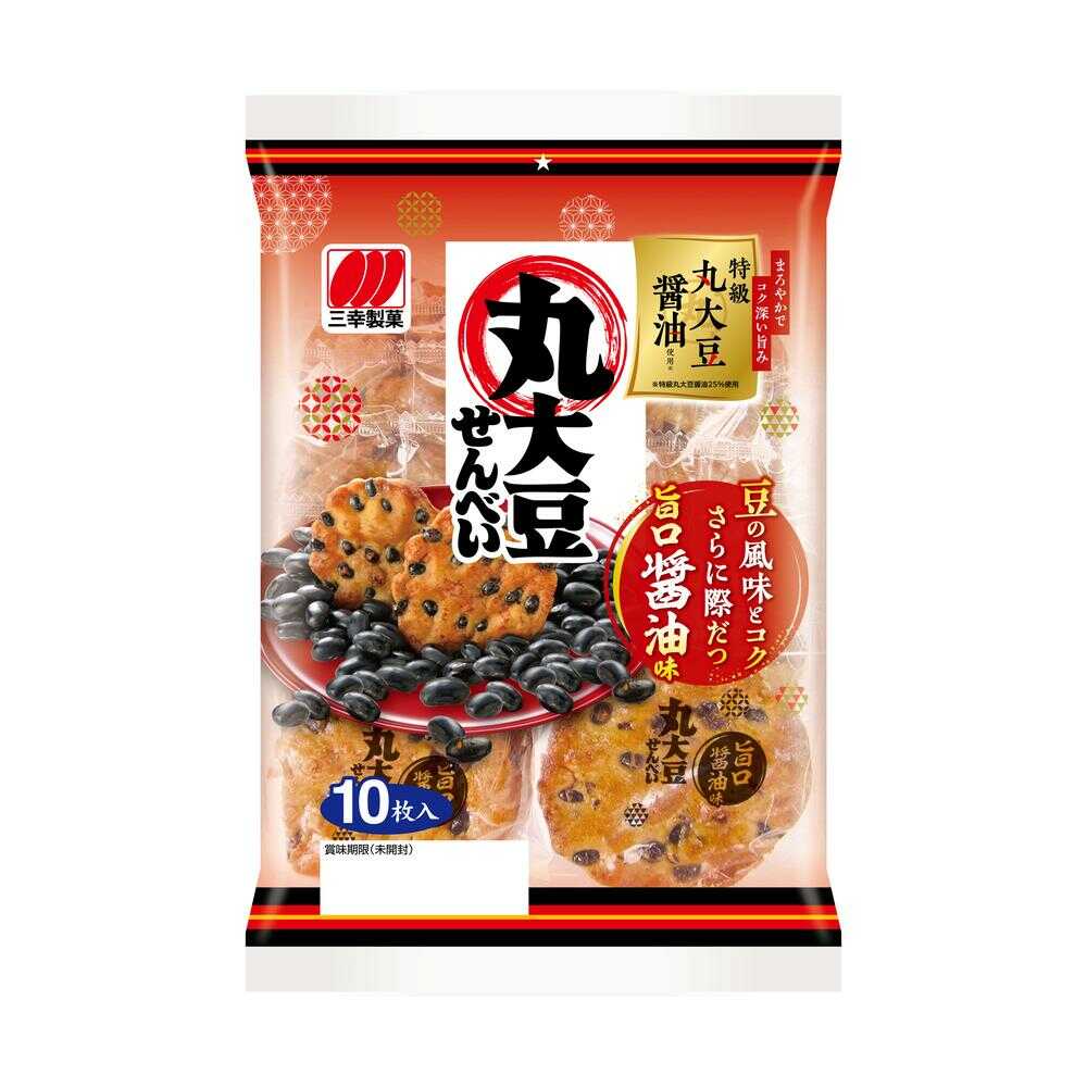 Sanko Marudai Soy Sauce Flavor Senbei 10 Pieces