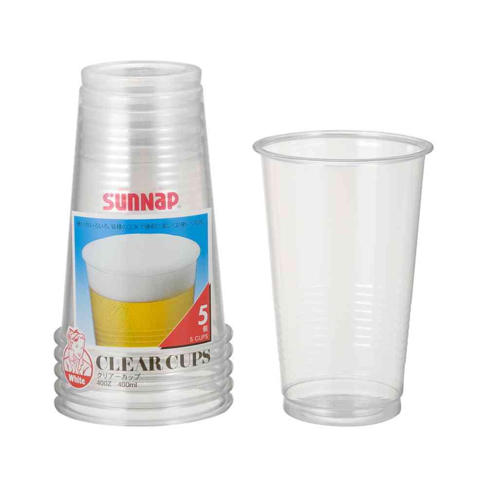 Sunnap Clear Cup LL 5 Pieces