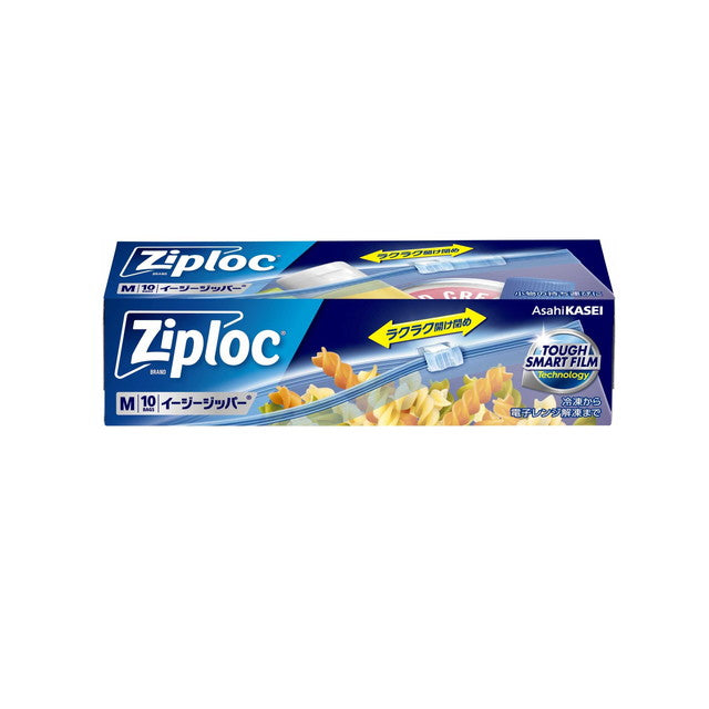 Asahi Kasei Ziploc Easy Zipper M 10 Sheets