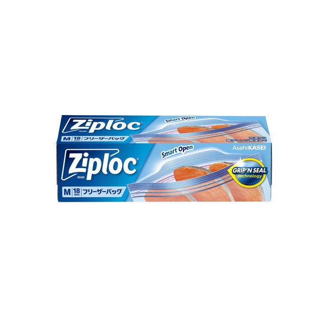 Asahi Kasei Ziploc Freezer Bags M 18 Sheets