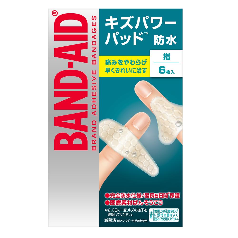Band-Aid Wound Care Power Pad for Fingers (4 Pieces + 2 Joint Pads)