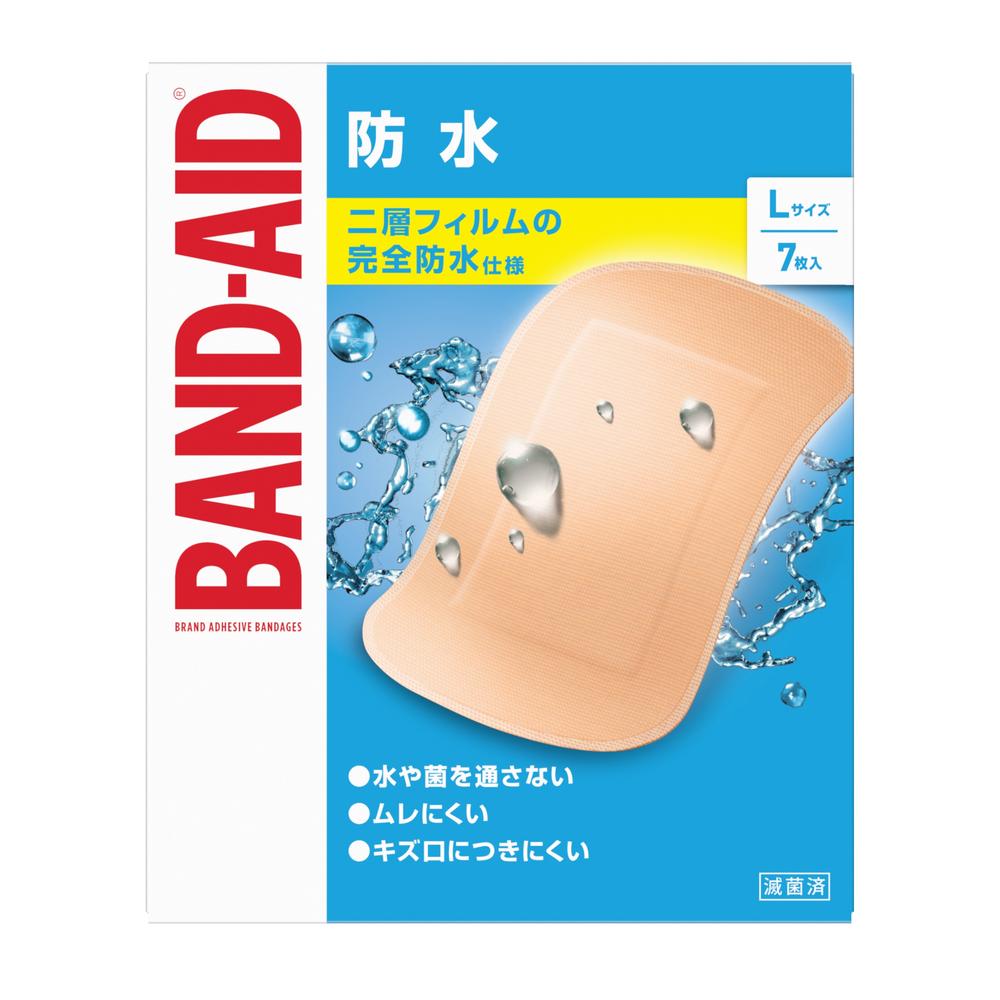 [General Medical Device] Band-Aid Waterproof L Size 7 Pieces