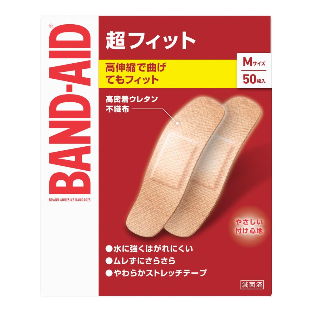 Band-Aid Ultra Fit M Size (50 pieces)