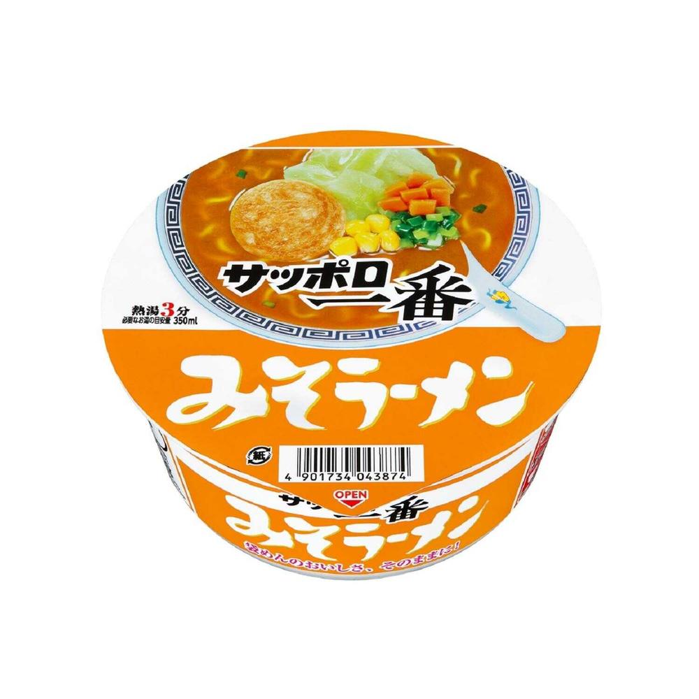 Sanyo Sapporo Ichiban Miso Ramen Bowl 75g