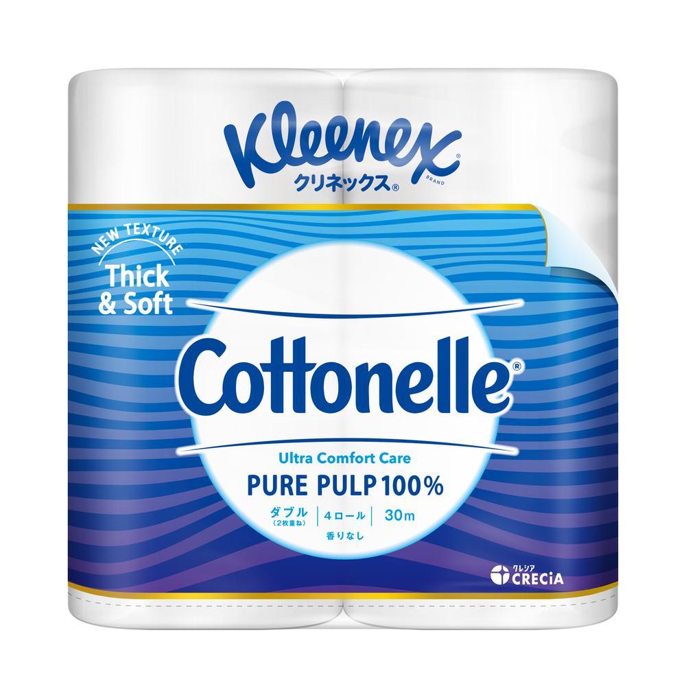 Nippon Paper Crecia Kleenex Kotone 4 Rolls (Double)