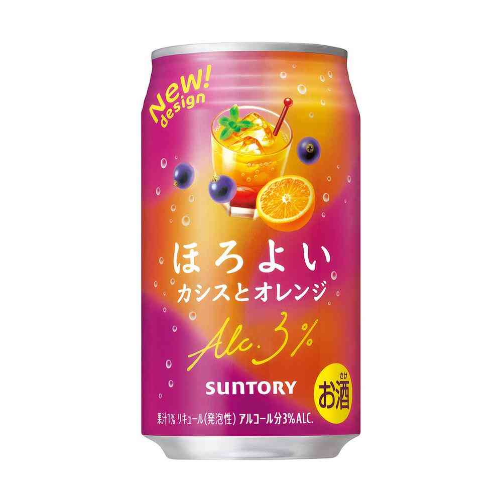Suntory Horoyoi Cassis and Orange 350ml