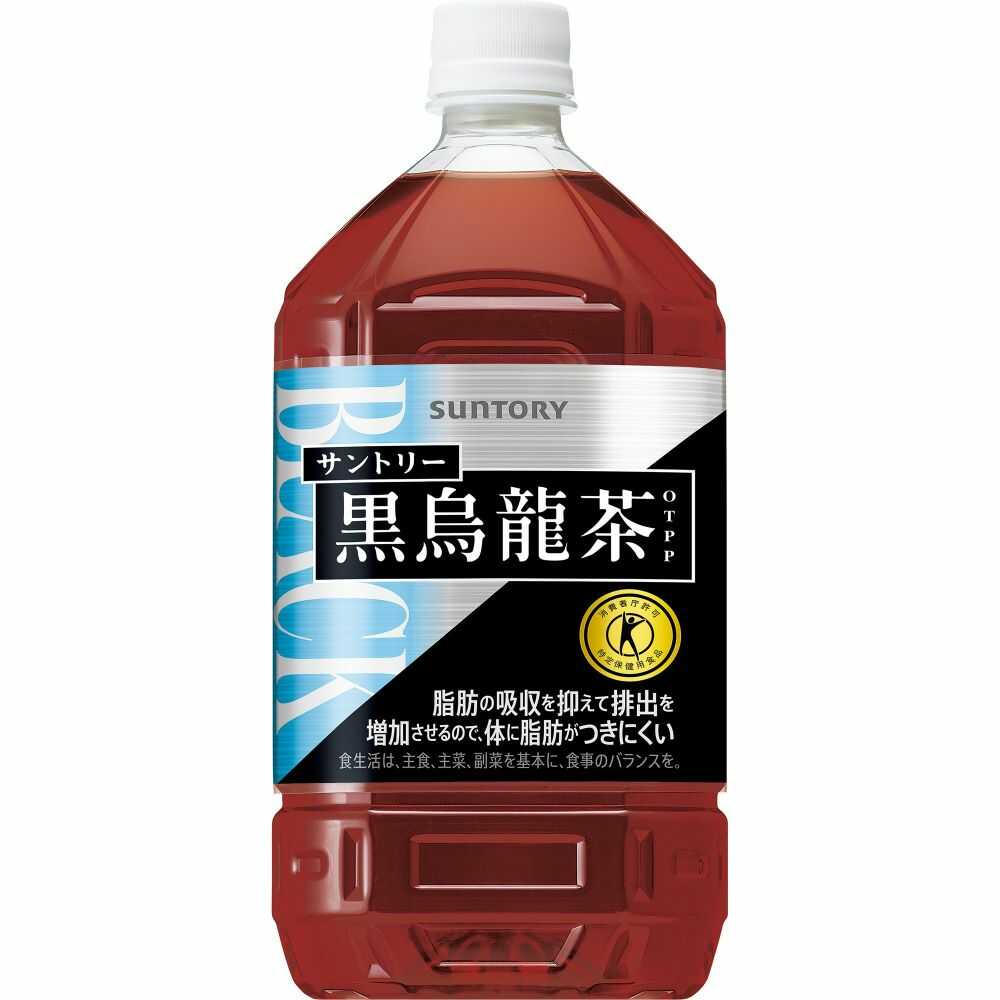 Suntory Black Oolong Tea 1.05L (Tokuho)